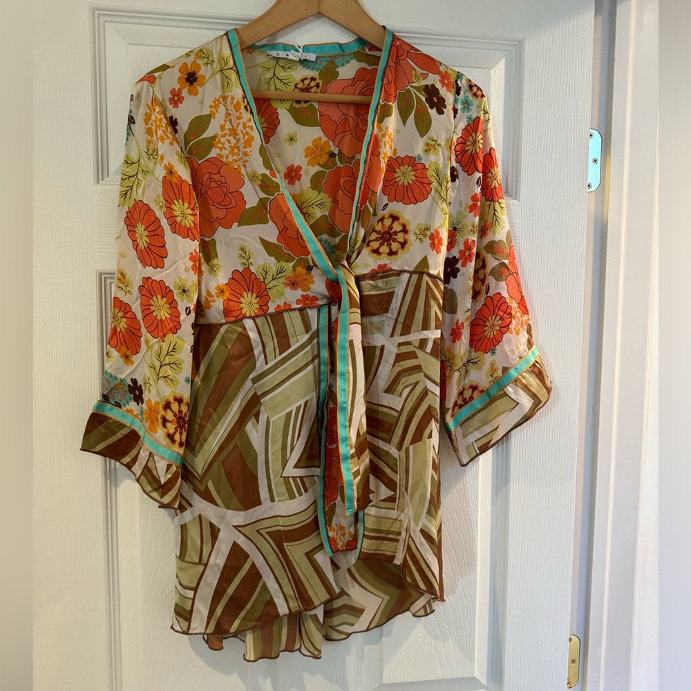 Cabi blouse multi color